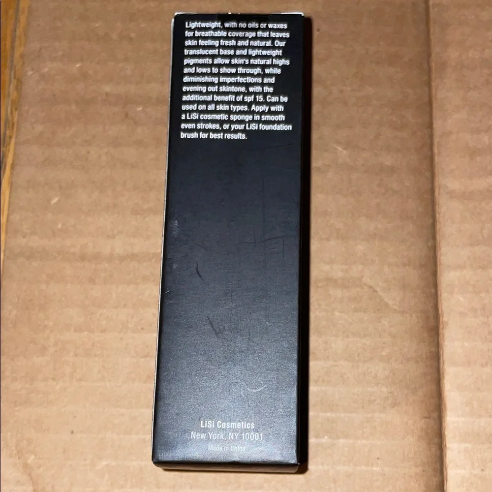 Silk Veil Liquid Foundation with SPF 15 - Black
